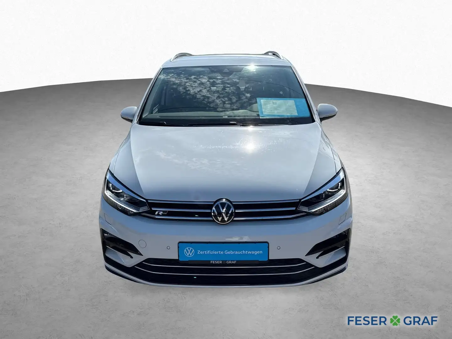 Volkswagen Touran 1.5 TSI R-LINE LED NAVI IQ DRIVE ACC Weiß - 2