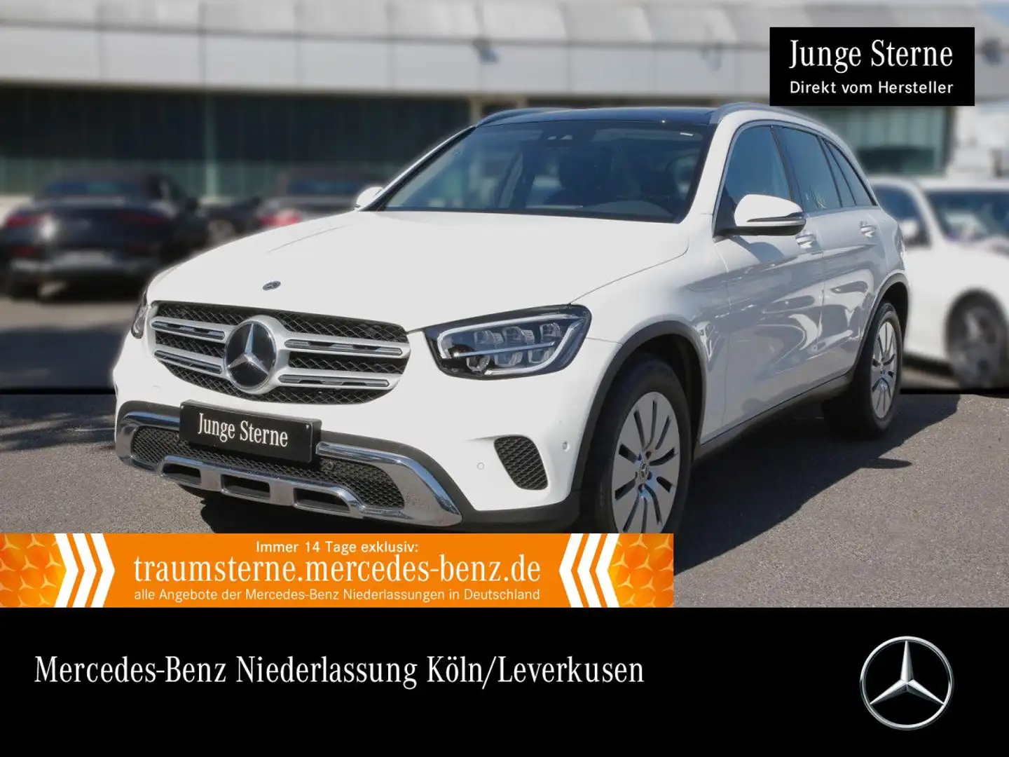 Mercedes-Benz GLC 220 d 4M PANO+LED+KAMERA+KEYLESS+9G Weiß - 1