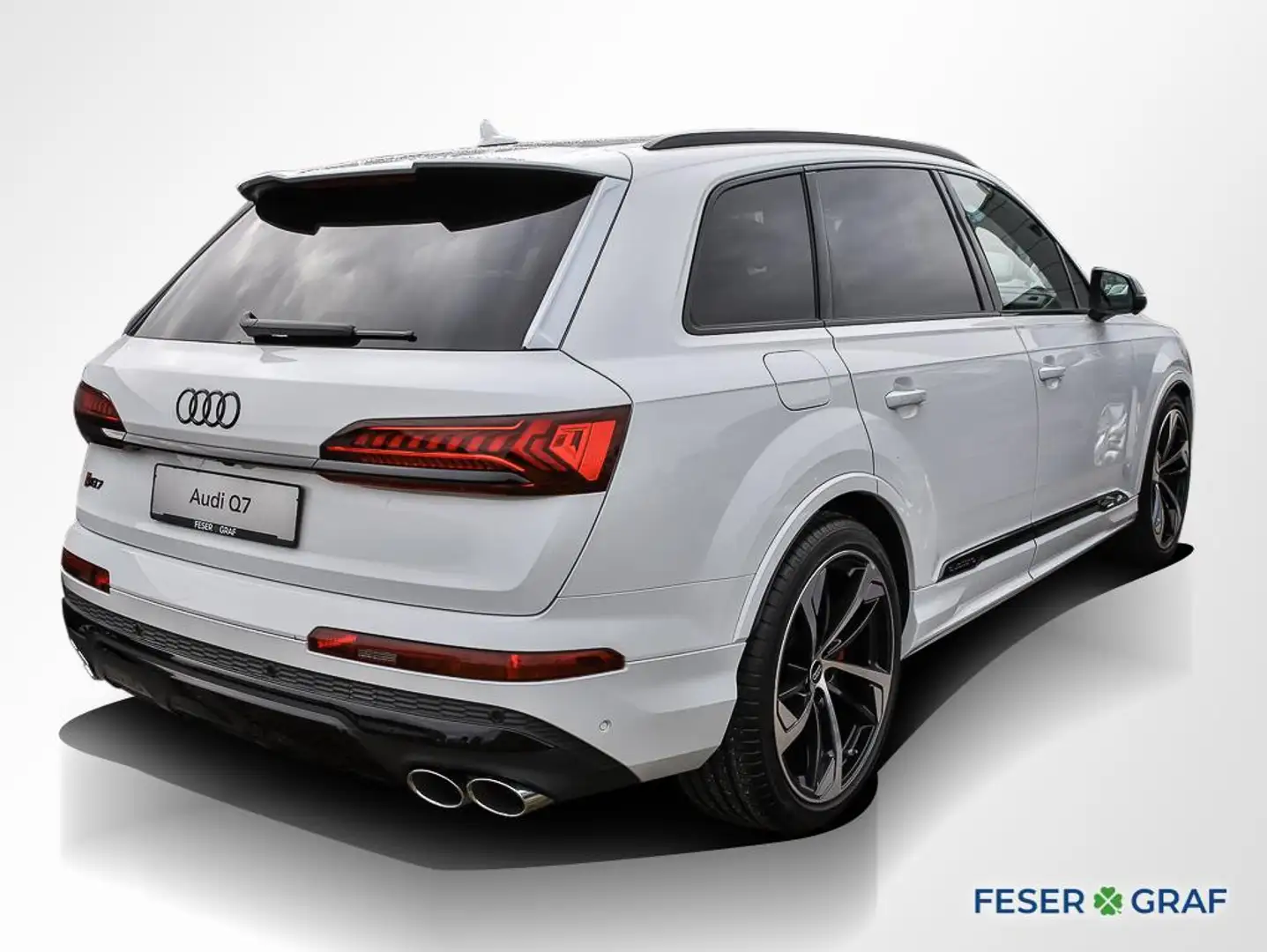 Audi SQ7 TSFI competition AHK Pano Matrix 360° Alb - 2