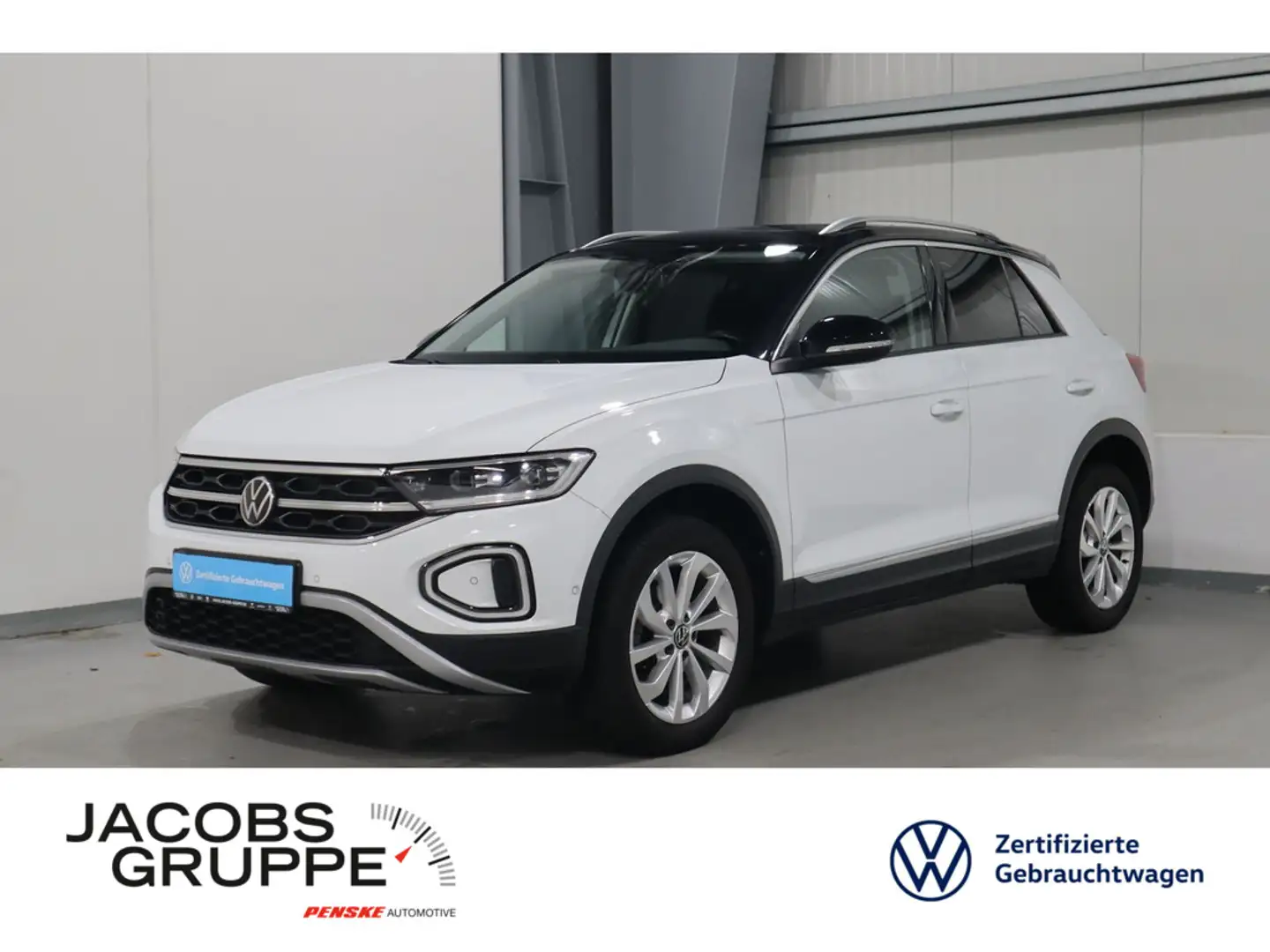 Volkswagen T-Roc 1.0 TSI Style Navi*Pano*ACC*SHZ*Klima Blanc - 1