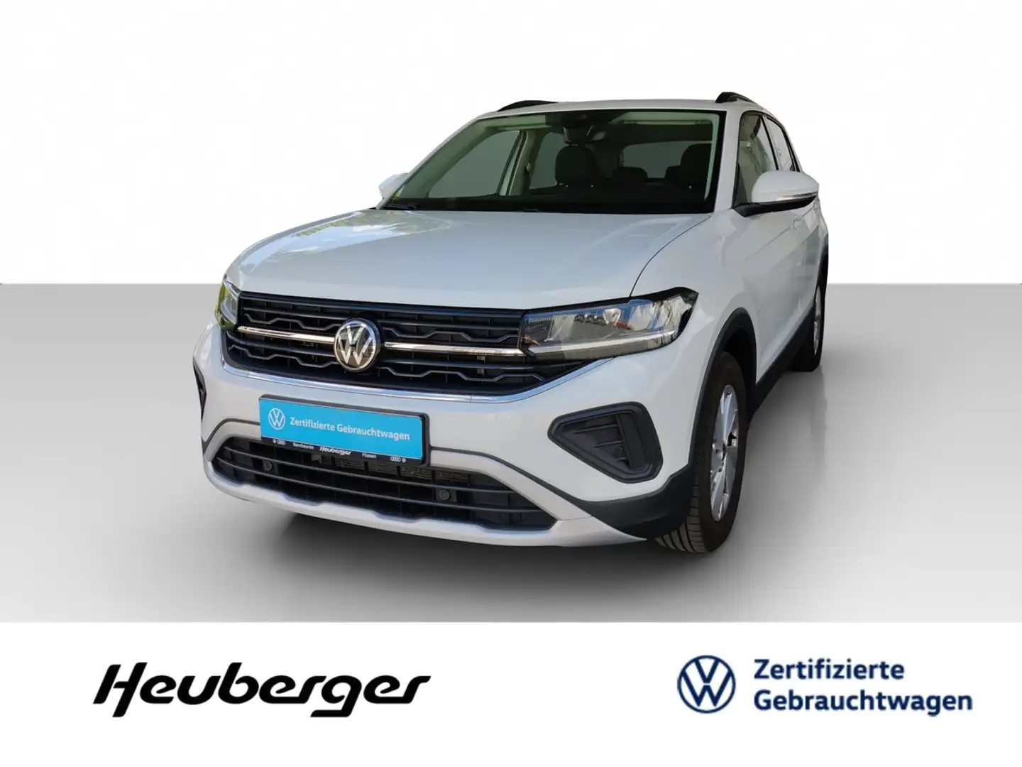 Volkswagen T-Cross 1.0 TSI Life, ACC, LED, Navi, DAB Weiß - 1