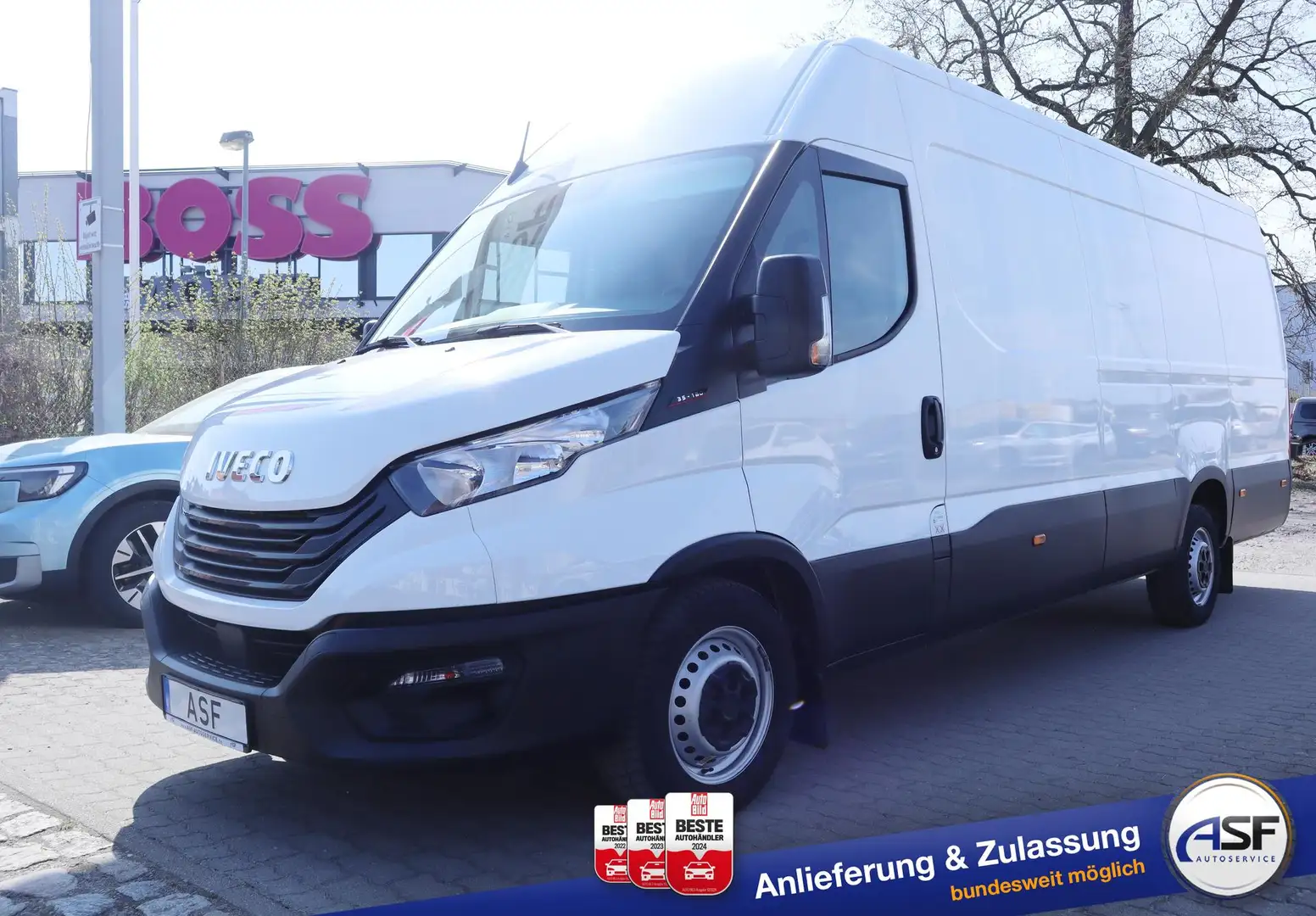 Iveco Daily Kasten Hochraum 35S16V H2 #3-Sitzer #Klimaautom... Fehér - 1