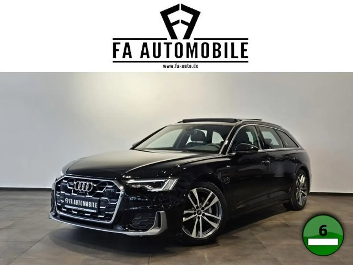 Audi A6 40 TDI Q S Line Pano Matrix Virtual Kamera 19 Schwarz - 1
