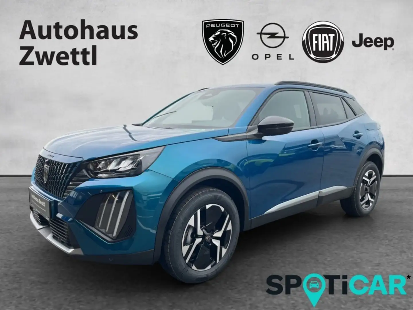 Peugeot 2008 Allure PT 100 Blau - 1
