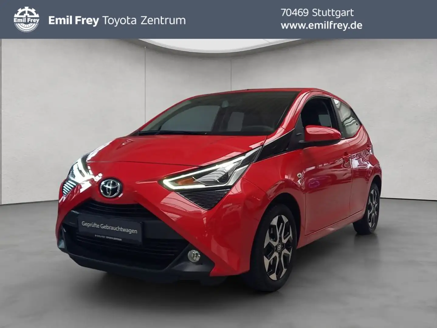Toyota Aygo X x-shift x-play Team D /Klima/Apple+Android Rojo - 1