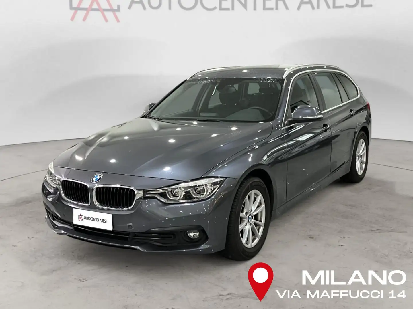 BMW 320 d Touring Business Advantage aut. Gris - 1