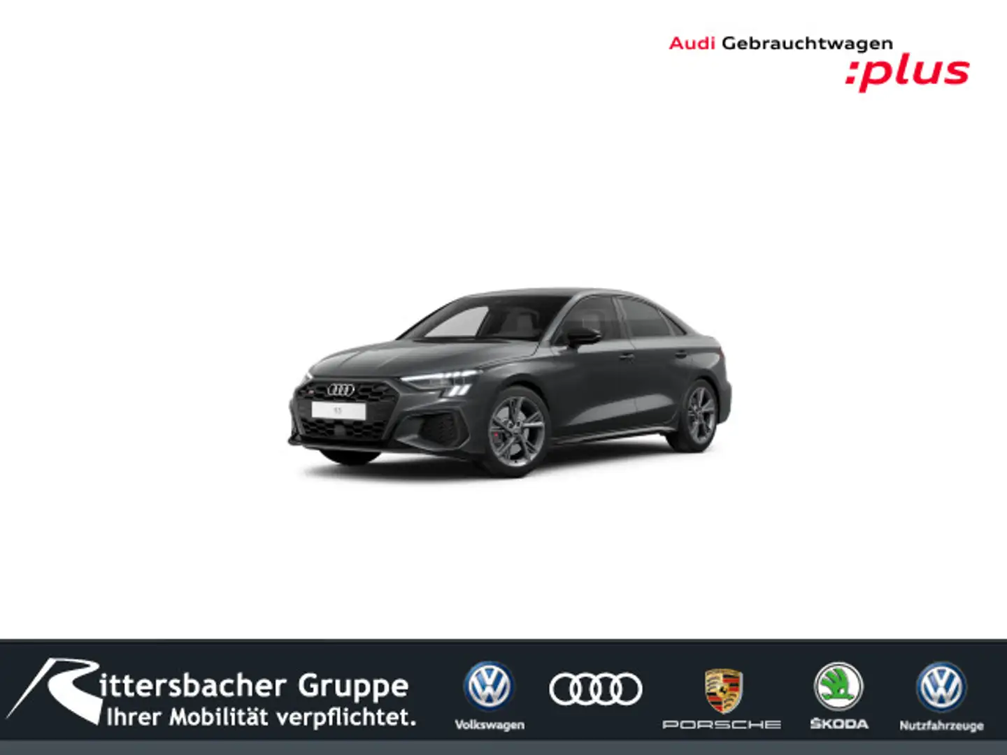 Audi S3 Lim. 2.0 TFSI quattro BusinessPaket Matrix Pr Grau - 1