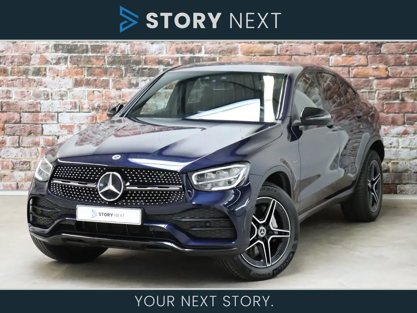Mercedes-Benz GLC 300 klasse Coupé 300e 4MATIC AMG Line Automaat / Burme Blau - 1