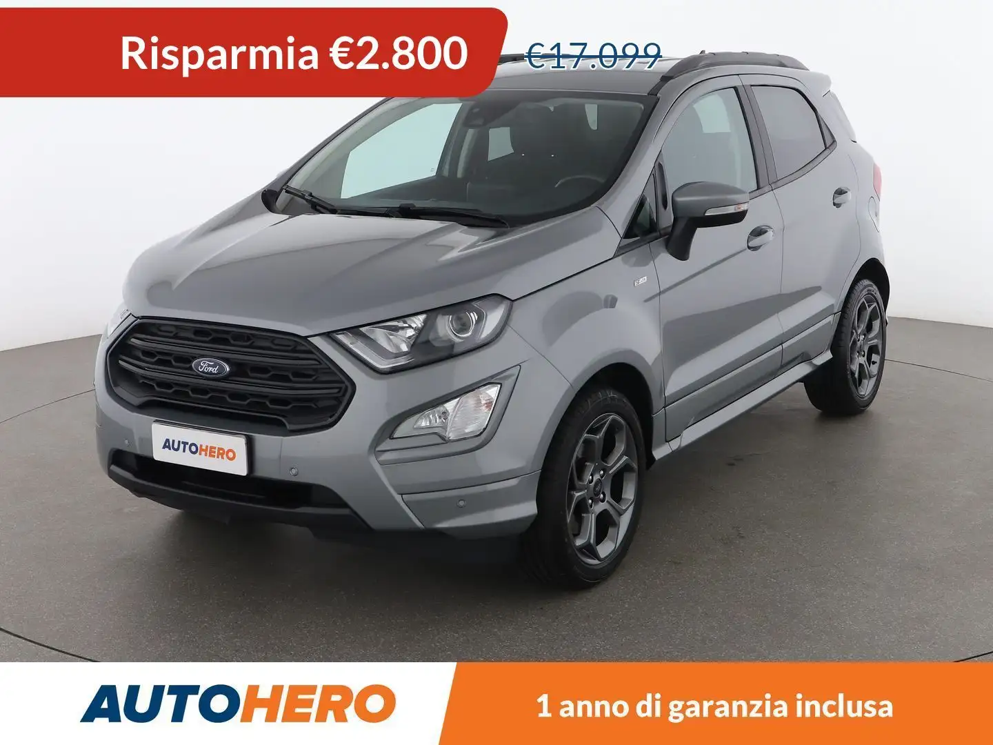 Ford EcoSport 1.0 EcoBoost ST-Line 125 CV Gri - 1