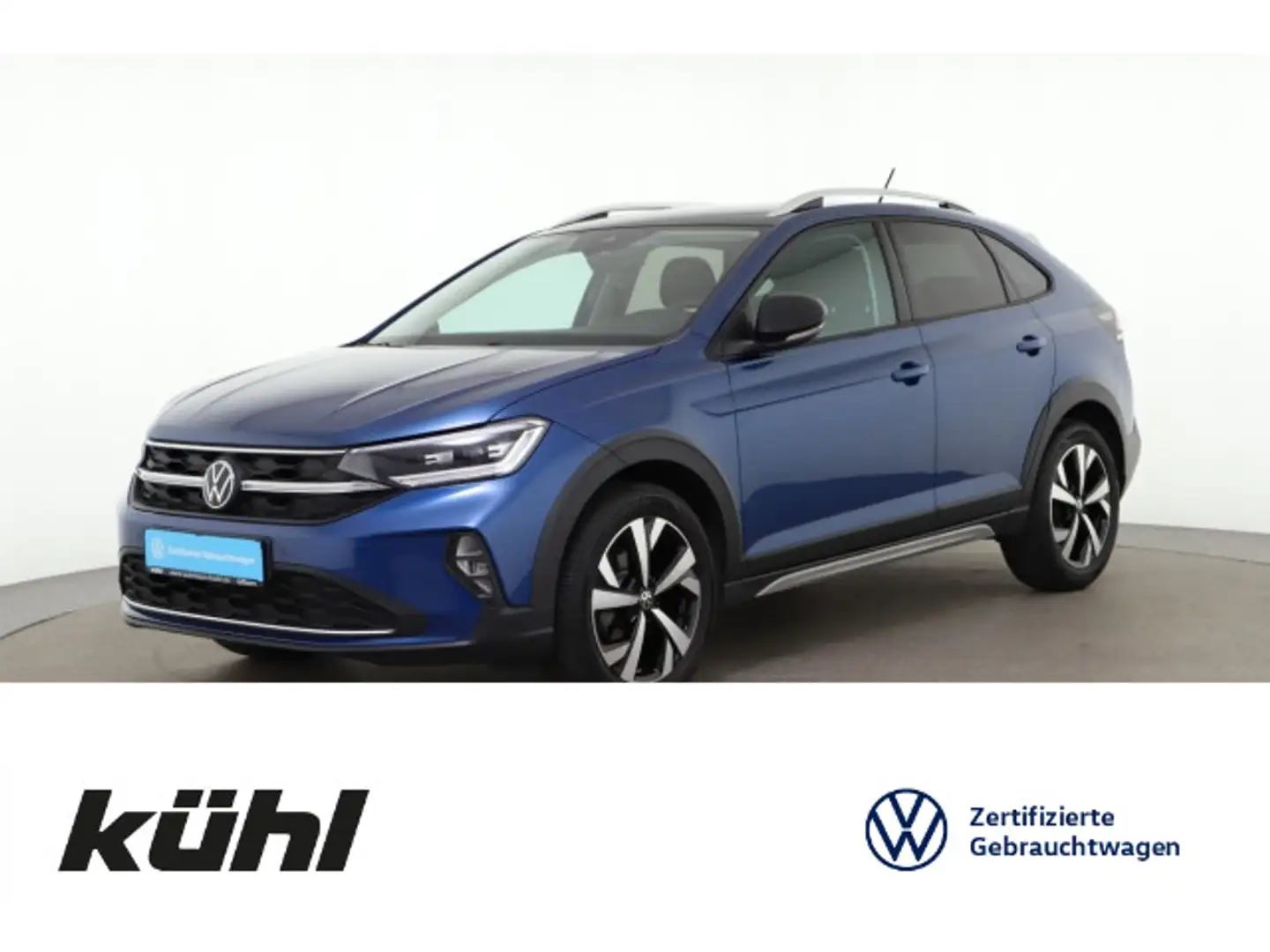 Volkswagen Taigo 1.0 TSI DSG Style IQ.LIGHT ACC APP Blauw - 1