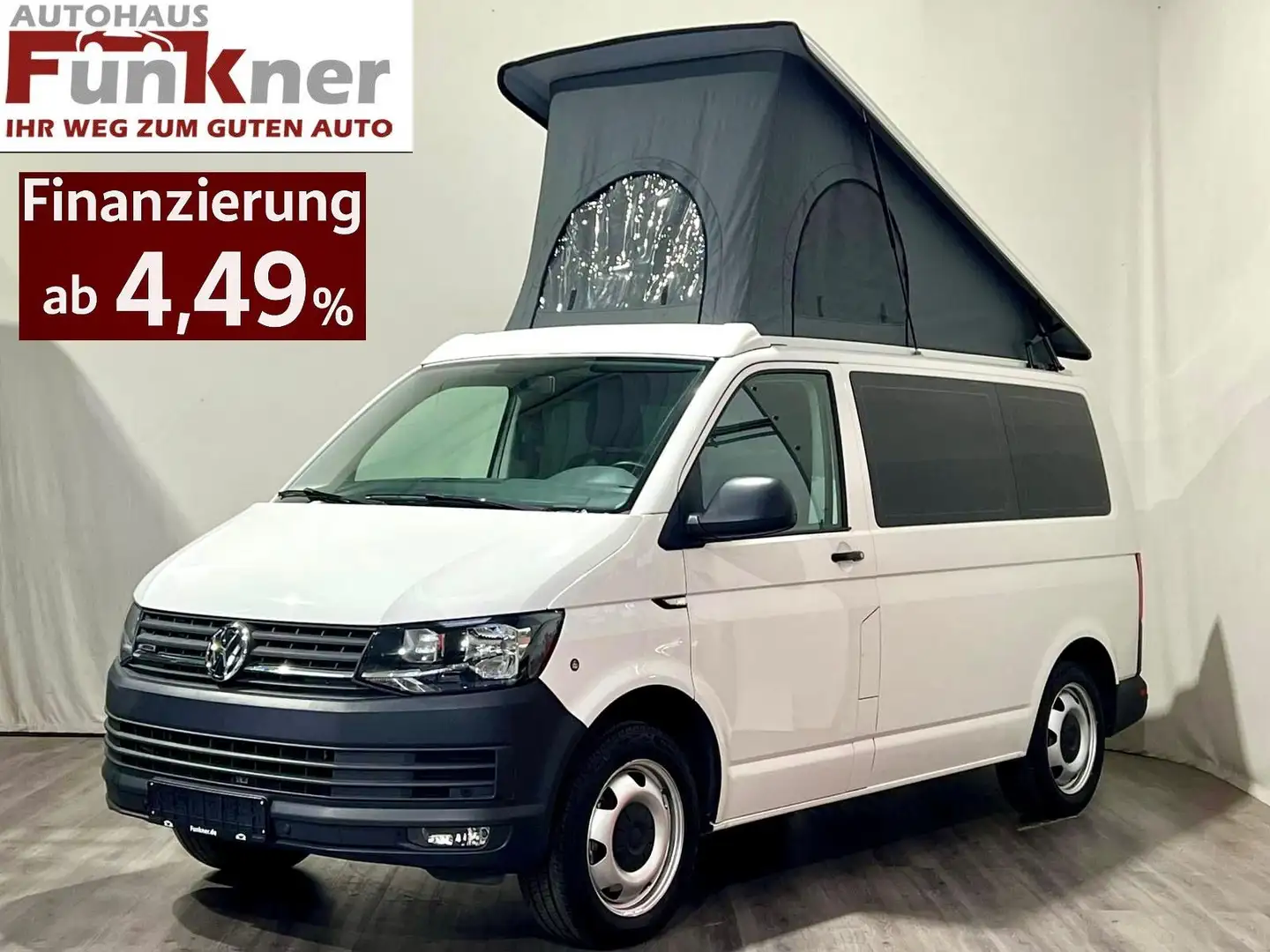 Volkswagen T6 CAMPER AUFSTELLDACH KEIN CALIFORNIA 4MOTION Blanc - 1