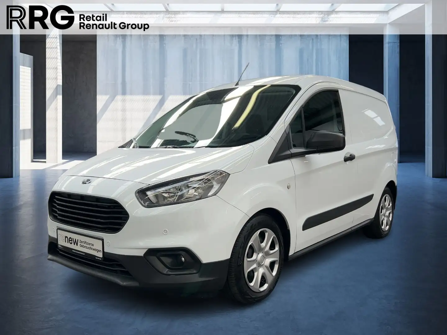 Ford Transit Courier 1.5 TDCi Trend NAVI KLIMA PTS REGALEINBAU Weiß - 1