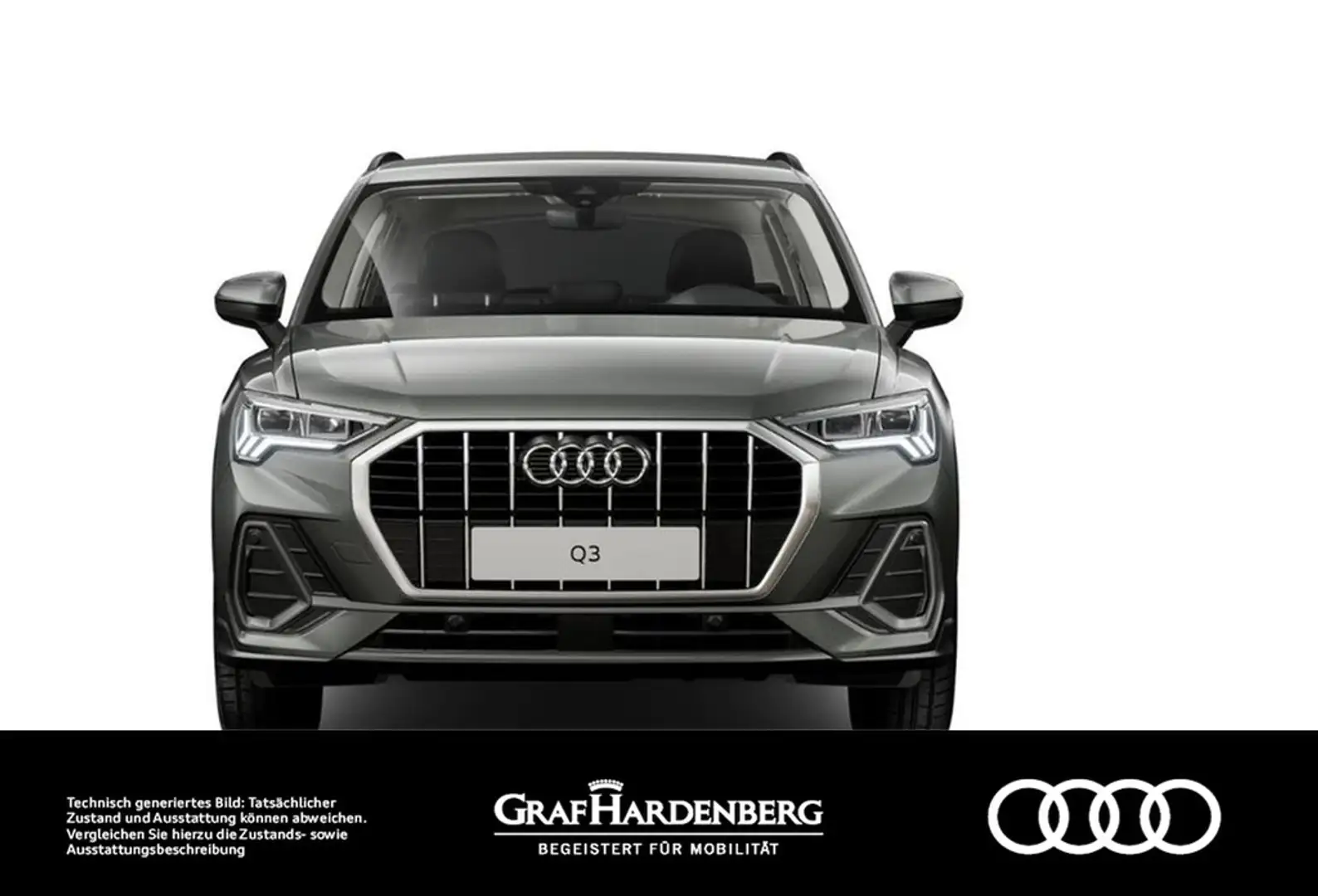 Audi Q3 35 TFSI S line Virt.Cockpit LED Navi AHK Gris - 2