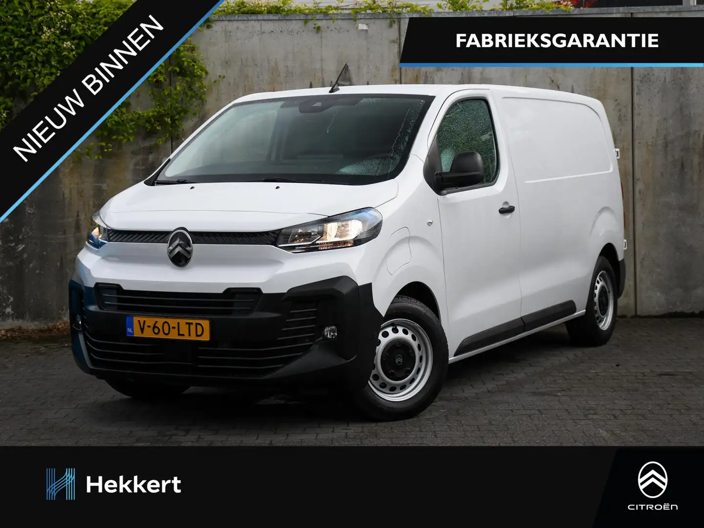 Citroen Jumpy ë-Jumpy L2H1 75kWh 136pk Automaat PDC + CAM. | DAB Wit - 1