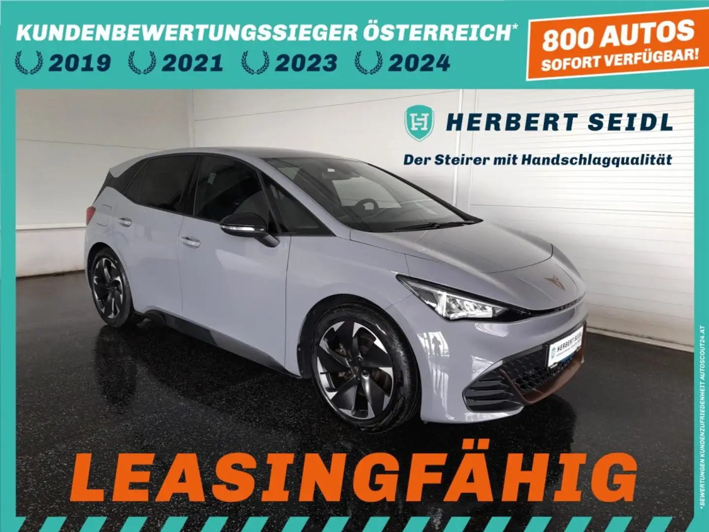 CUPRA Born 58/62 kWh *19 ZOLL / VOLL-LED / VIRTUELL / NAVI / KEYLESS / WINTERPAKET* Grau - 1