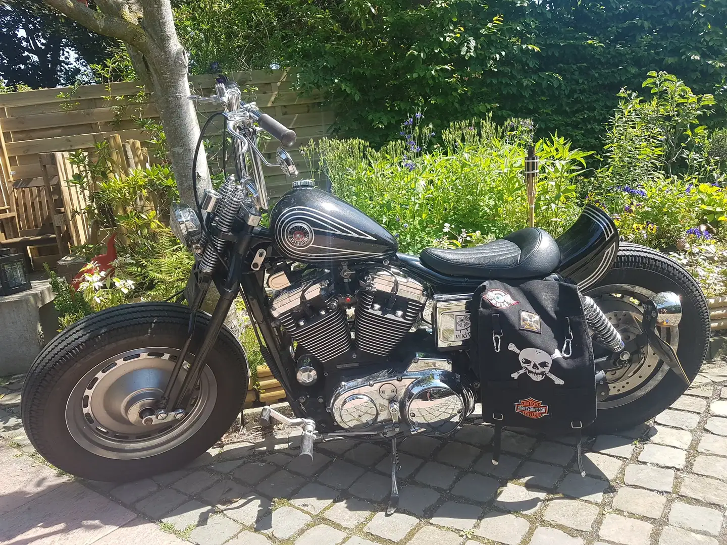 Harley-Davidson Sportster 1200 Shorty Sportster XL1200C Chopper Zwart - 1
