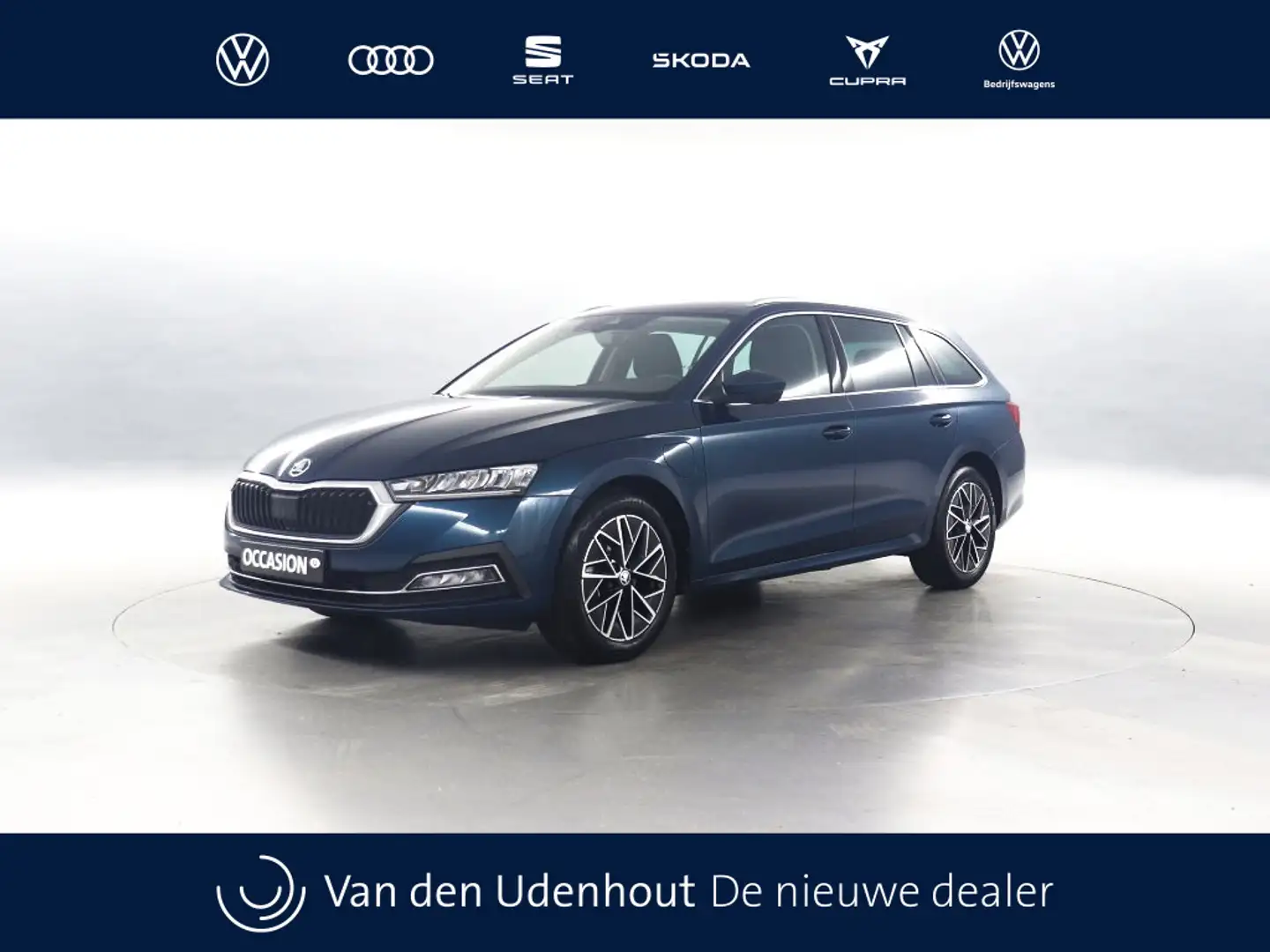 Skoda Octavia Combi 1.4 TSI iV 204pk PHEV Business Edition Plus Bleu - 1