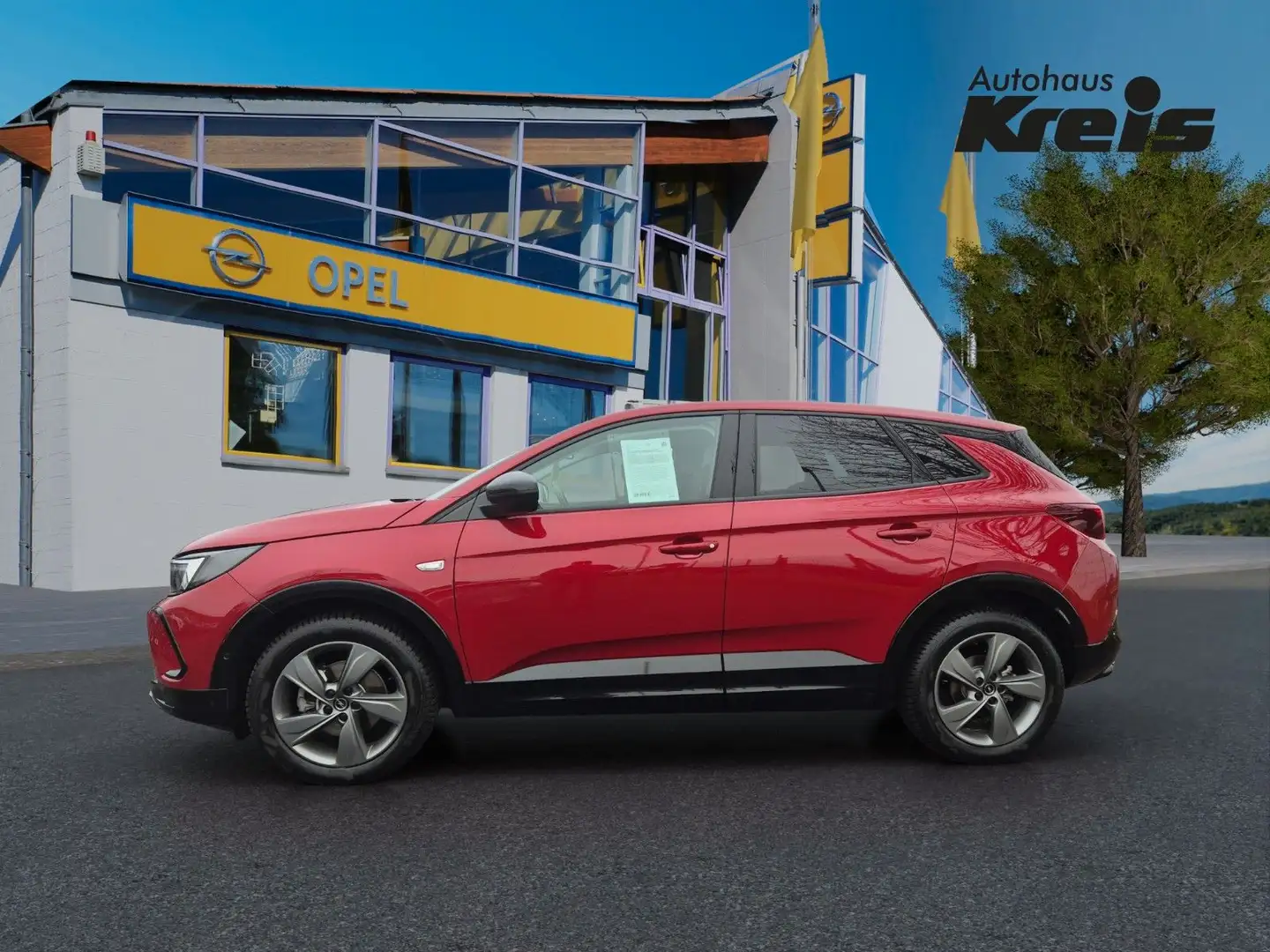Opel Grandland X Grandland GS Autom. AHK SHZ LHZ Navi Kamera360° Rot - 2