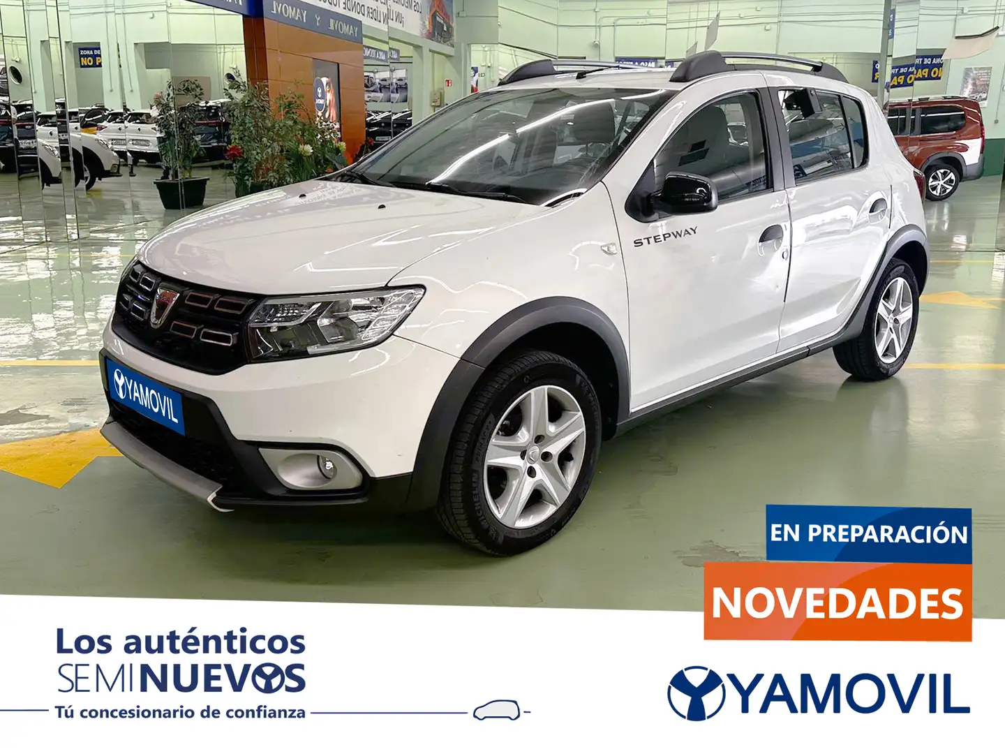 Dacia Sandero 1.0 TCE GLP Stepway Serie Limitada Aniversario 74k Blanco - 1