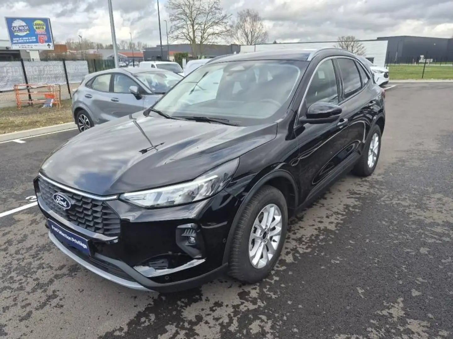 Ford Kuga 2.5 Duratec 180ch Hybrid FlexiFuel Titanium Business Powershift Schwarz - 1