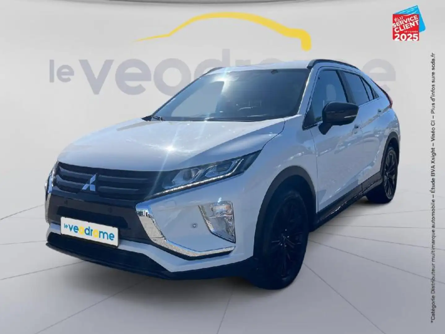 Mitsubishi Eclipse Cross 1.5 T-MIVEC 163ch Black Collection 2WD 2020 Siege chauf Camera Blanco - 1