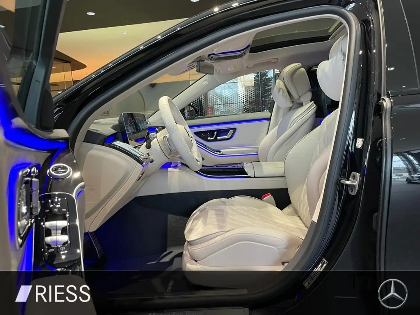 Mercedes-Benz S 450 d 4M Lang AMG+PANO+HUD+STDHZG+CHAUFFEUR PK Schwarz - 2