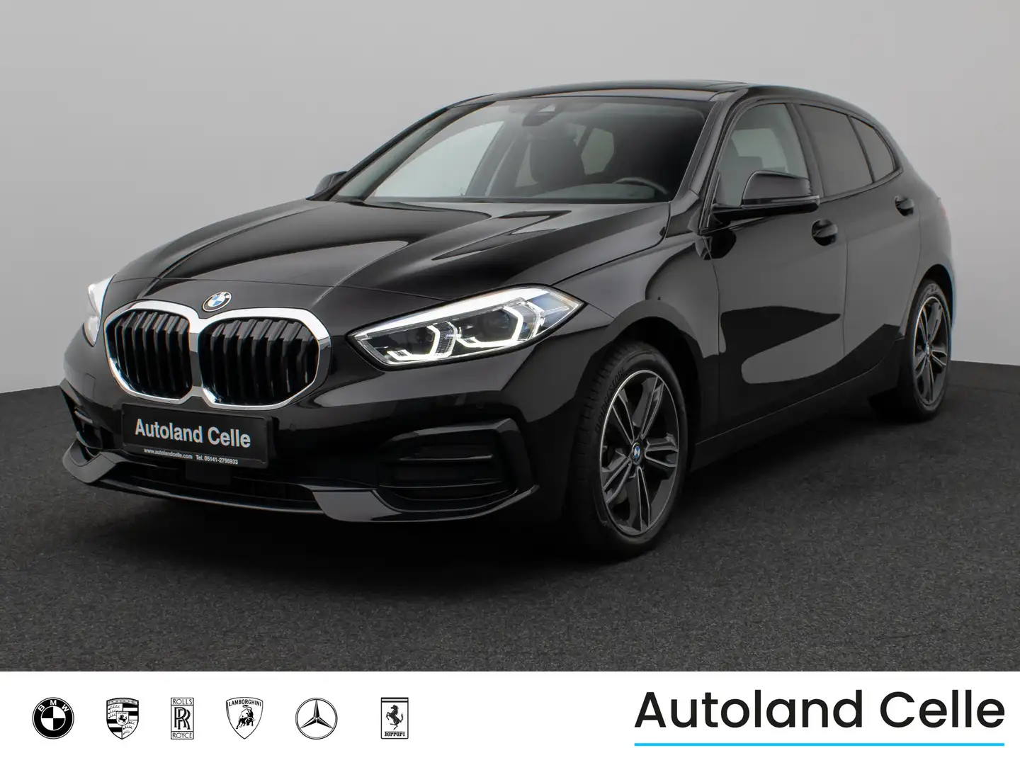 BMW 118 Sport Line Panorama DAB HiFi Geschwindigkei Noir - 1
