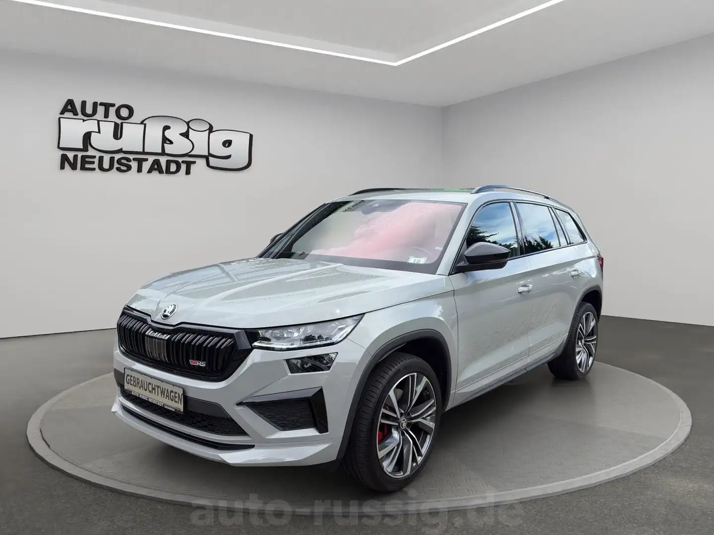 Skoda Kodiaq RS 4x4 2.0 TSI,NAVI,AHZV,20ZOLL,ACC Grau - 1