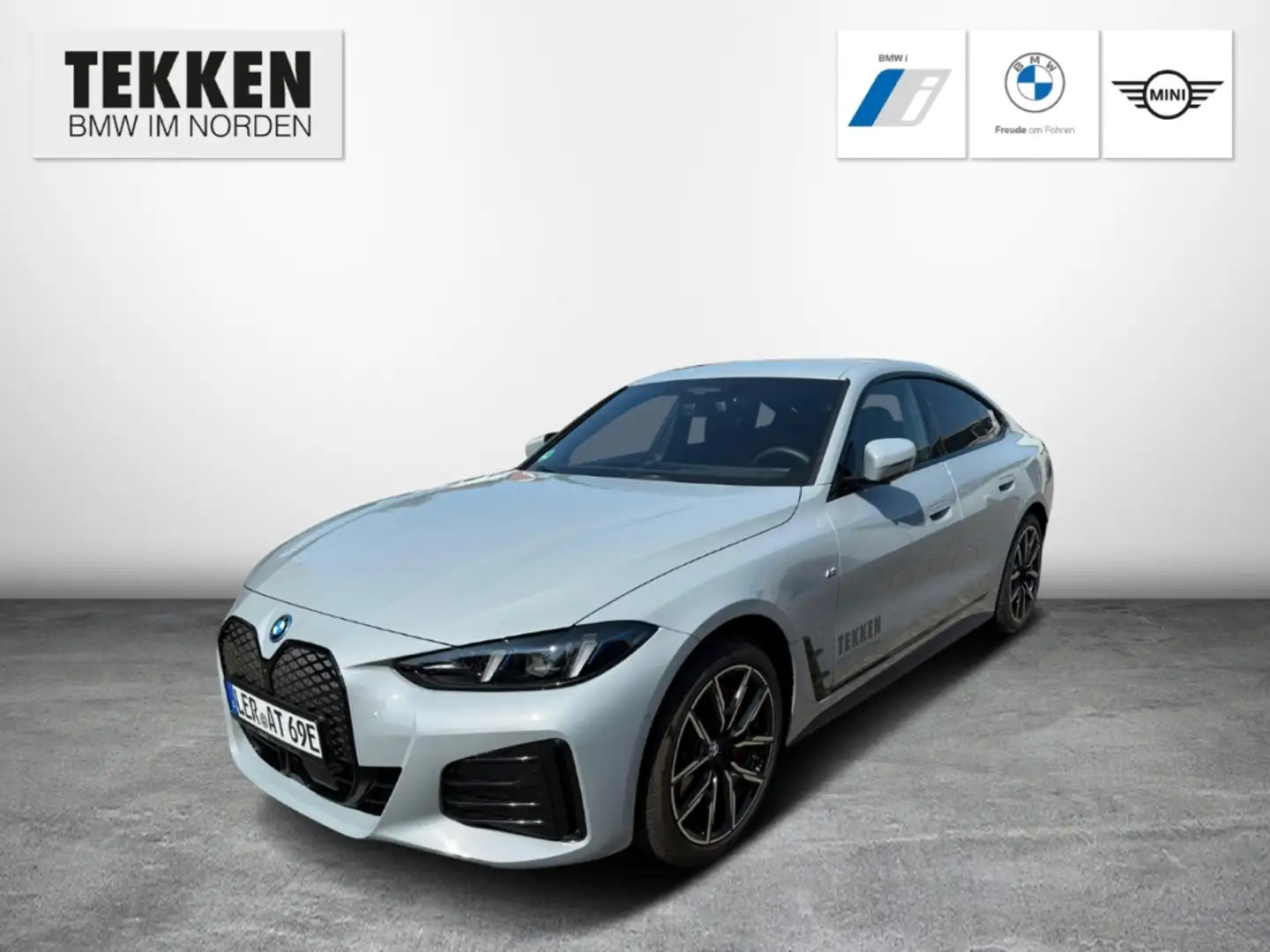 BMW i4 eDrive40 Gran Coupe M-Sport Pro/AHK/ACC/DAB Szürke - 1