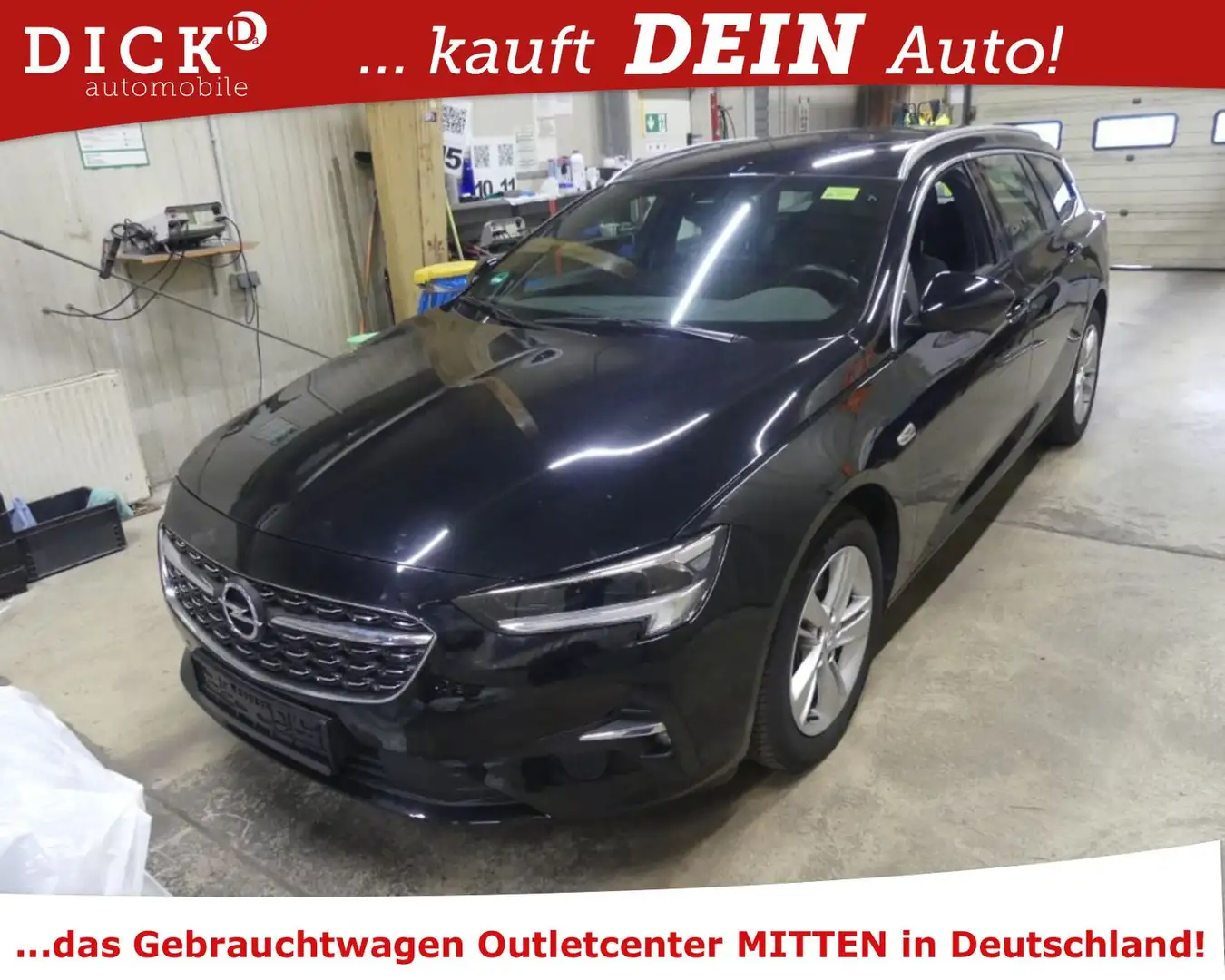 Opel Insignia B ST Business 1.5d TEMP/LED/NAVI/SHZ/8F Negro - 1