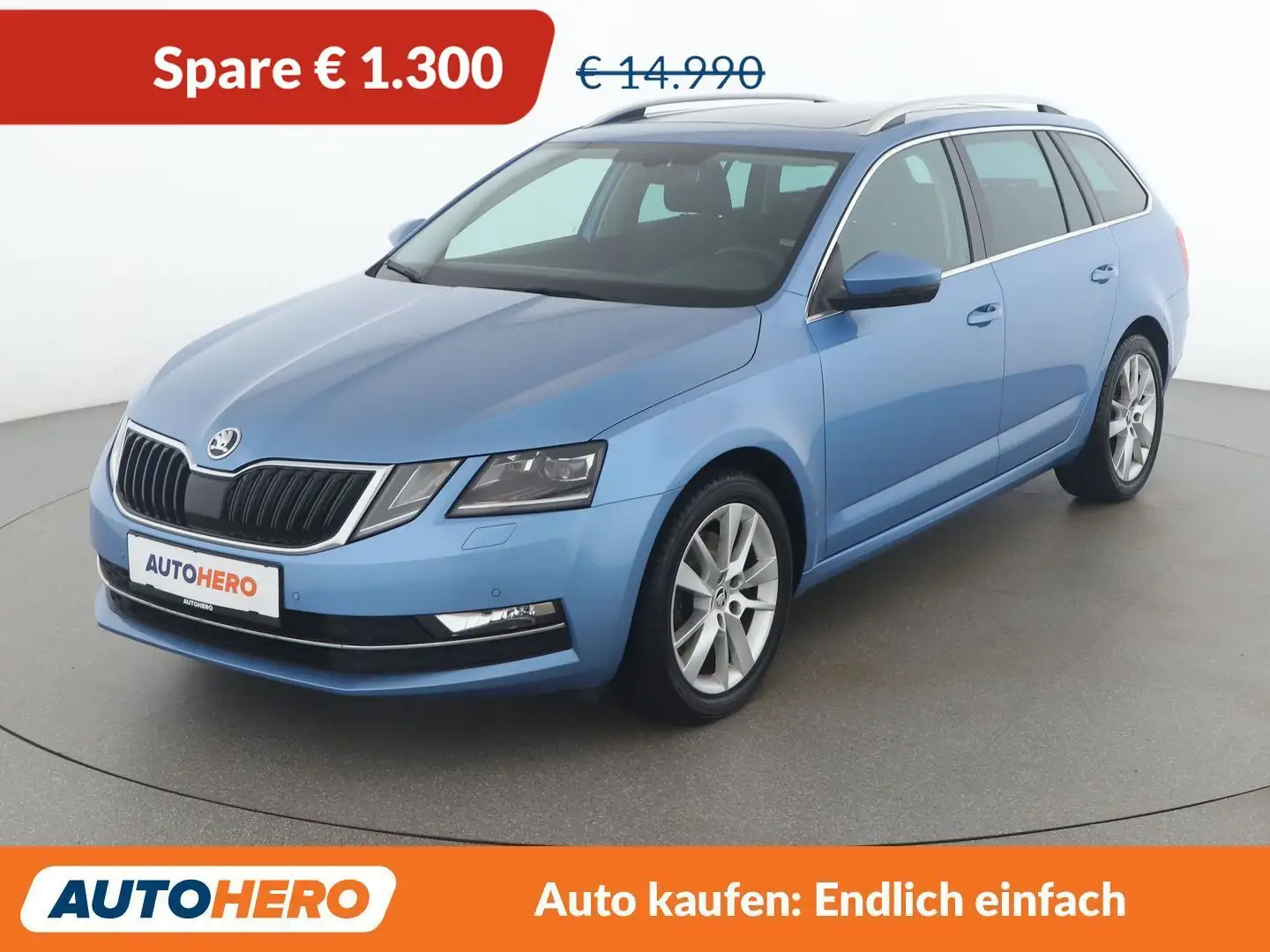 Skoda Octavia 1.8 TSI Style Blau - 1