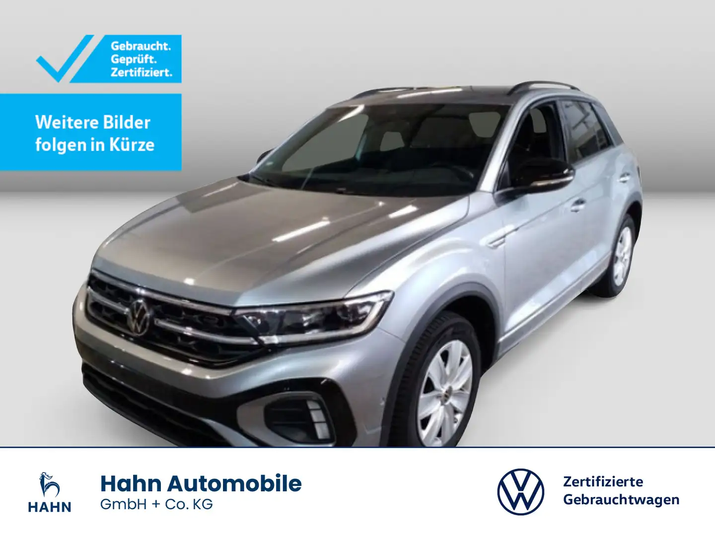 Volkswagen T-Roc 1.5TSI DSG R-Line BlackStyle AHK IQ.Light Silber - 1