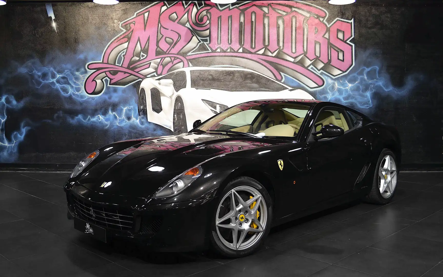 Ferrari 599 GTB Fiorano F1 Zwart - 1