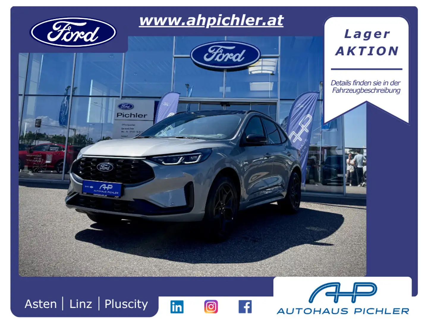 Ford Kuga BlueCruise Edition 2,5PHEV 233PS Aut. - LEASING... Grau - 1