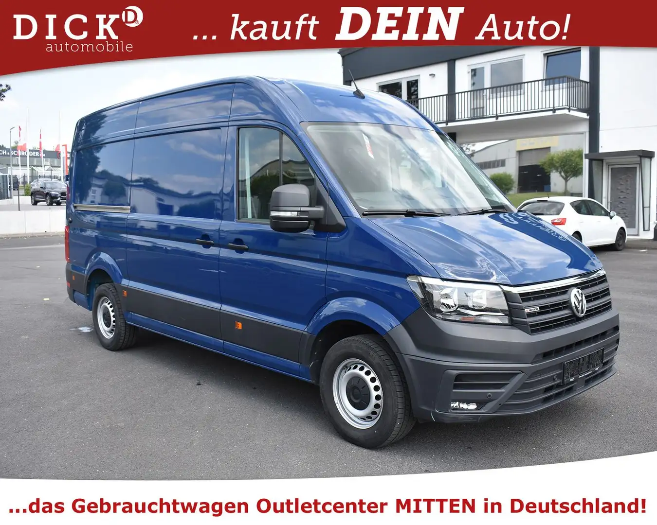 Volkswagen Crafter 2.0d 4M DSG L3H2 KLIMA+STHZ+TEMP+PDC+AHK Blau - 1