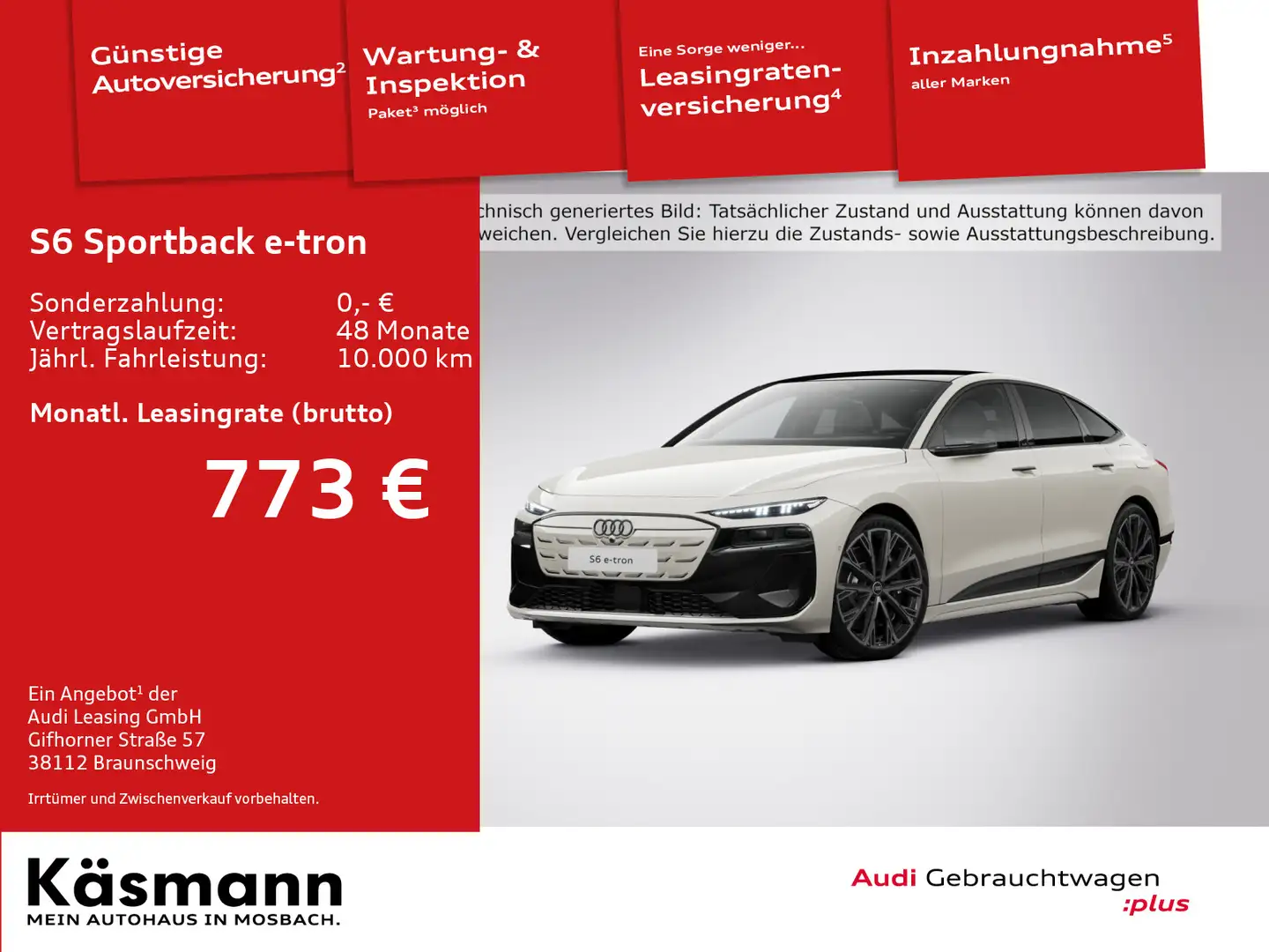 Audi S6 e-tron qu MATRIX HUD AHK TECH PRO Beige - 1