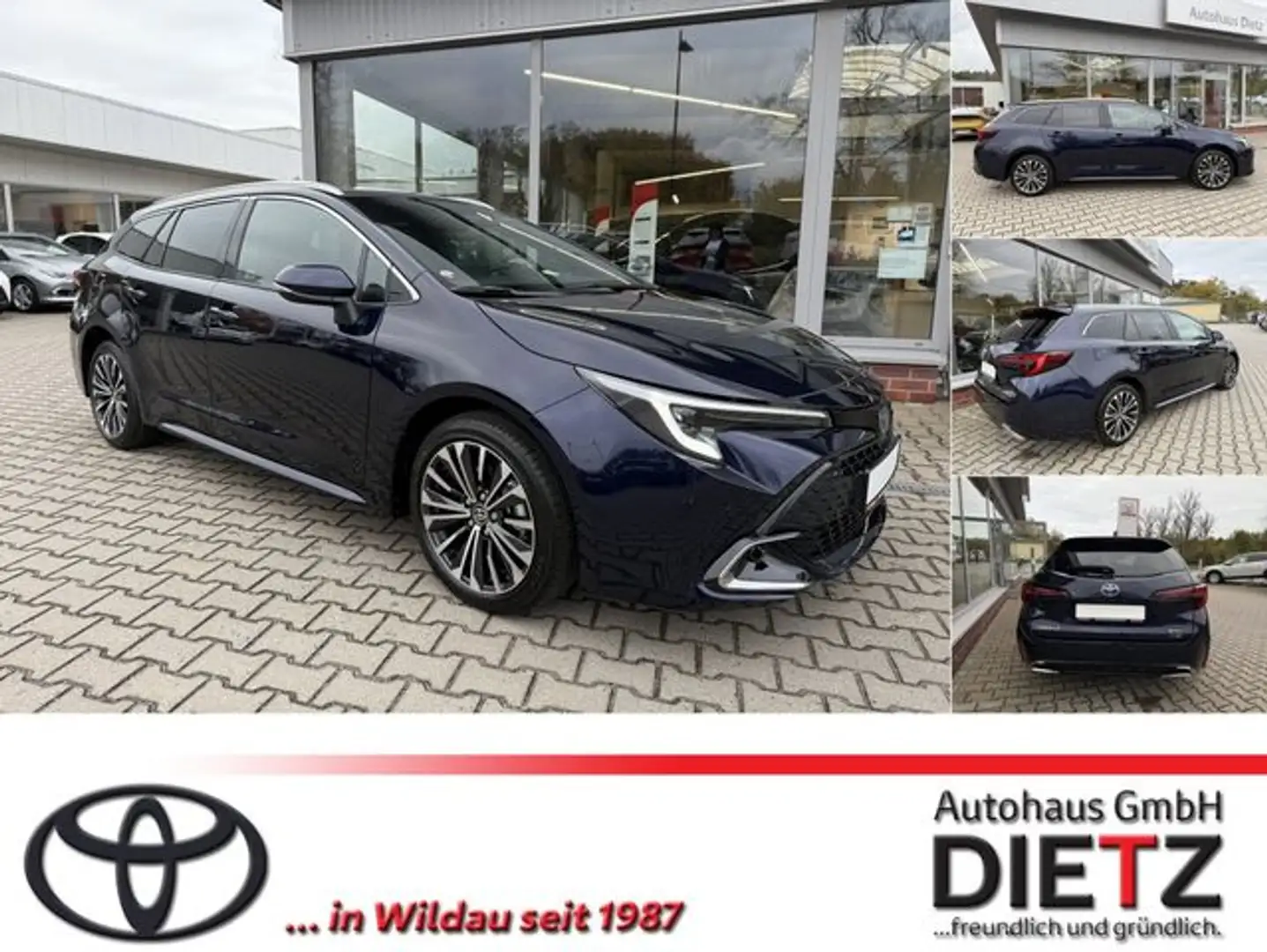 Toyota Corolla Touring 1.8 Sports Hybrid Team D*ACC*KAM Blau - 1