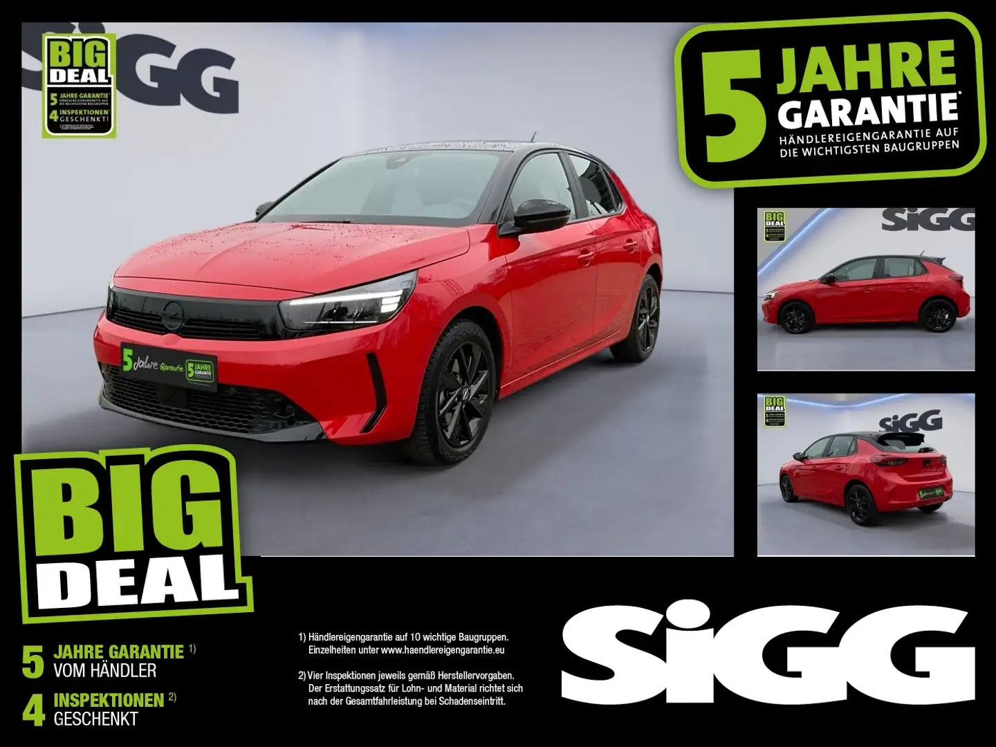 Opel Corsa 1.2 Mildhybrid Automatik Sondermodell YES Rot - 1