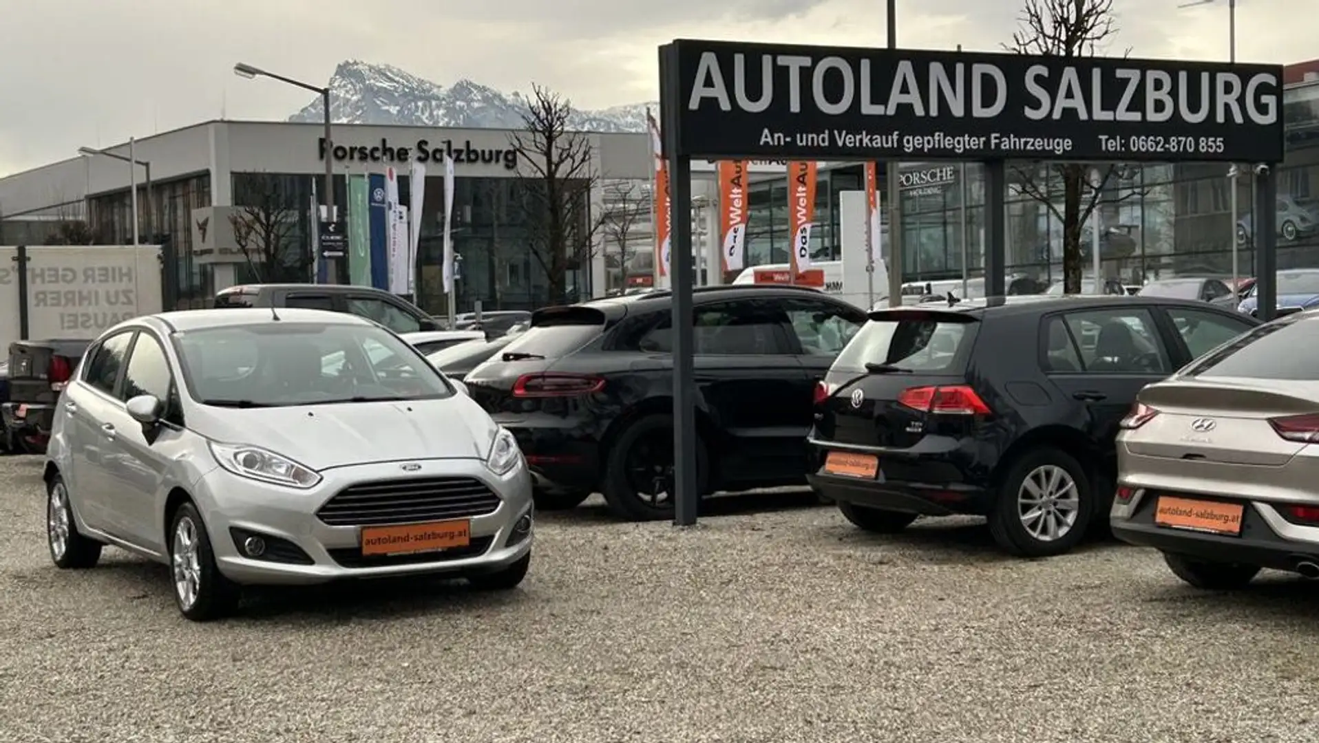 Ford Fiesta Titan. 1.Besitz 16'' PDC Berganfahr 8-Fach Silber - 2