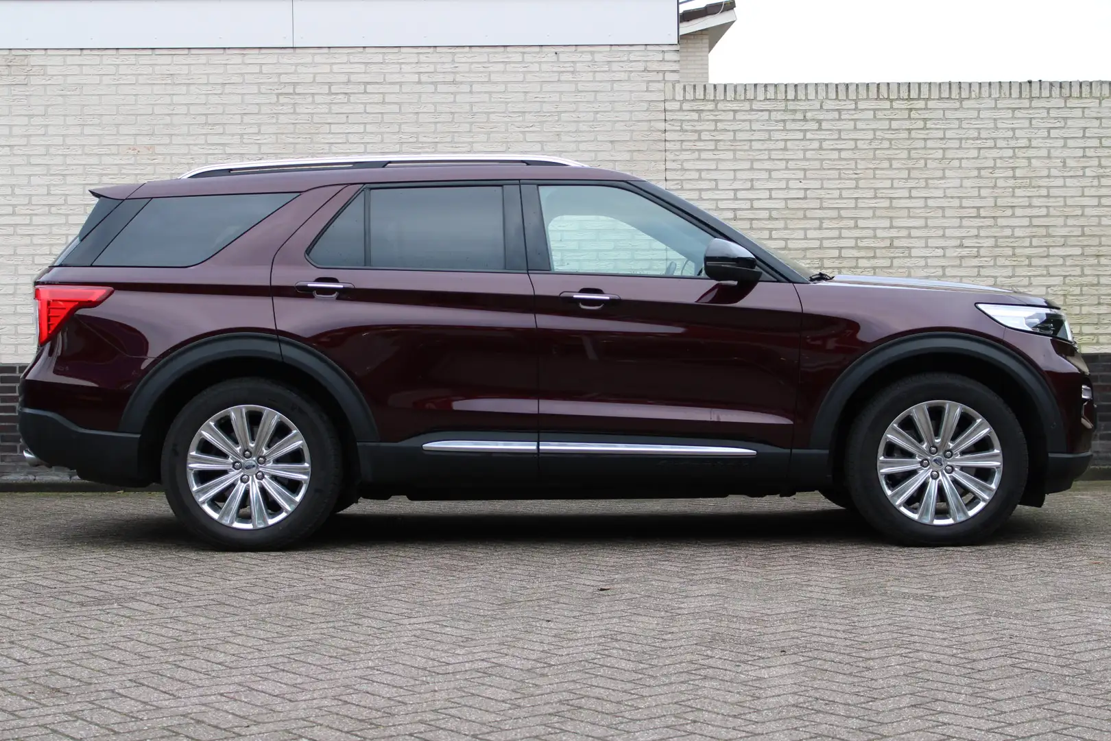 Ford Explorer 3.0 V6 EcoBoost PHEV Platinum | Panoramadak | Lede Mauve - 2