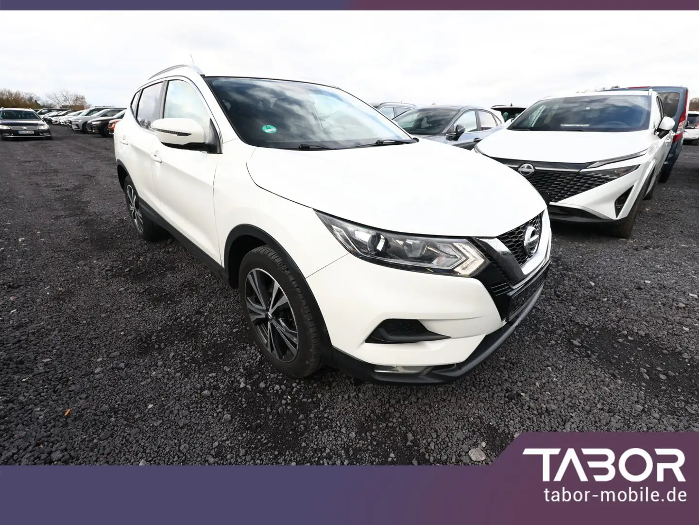 Nissan Qashqai 1.3 DIG-T 160 DCT Acenta Deluxe Kam SHZ Weiß - 2