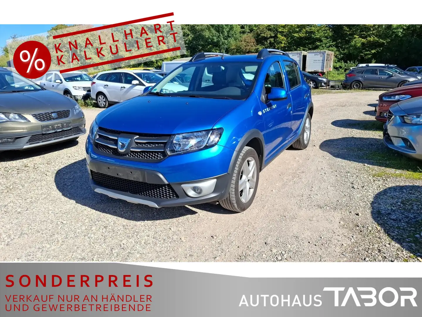 Dacia Sandero II TCe 90 Easy'R Stepway Prestige Navi Blau - 1