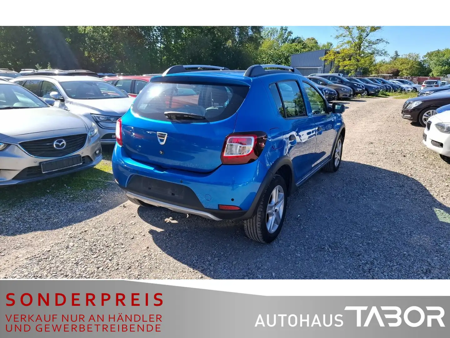 Dacia Sandero II TCe 90 Easy'R Stepway Prestige Navi Blau - 2
