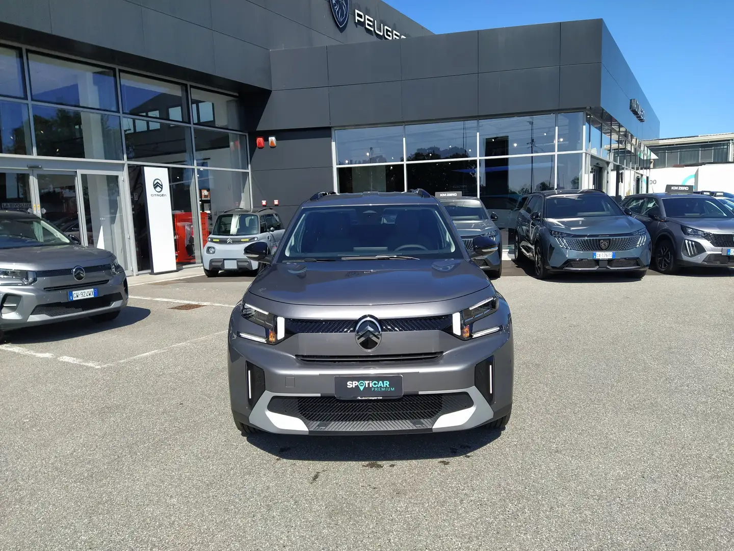 Citroen C3 Aircross 1.2 PureTech 100cv PLUS KM ZERO Grigio - 2