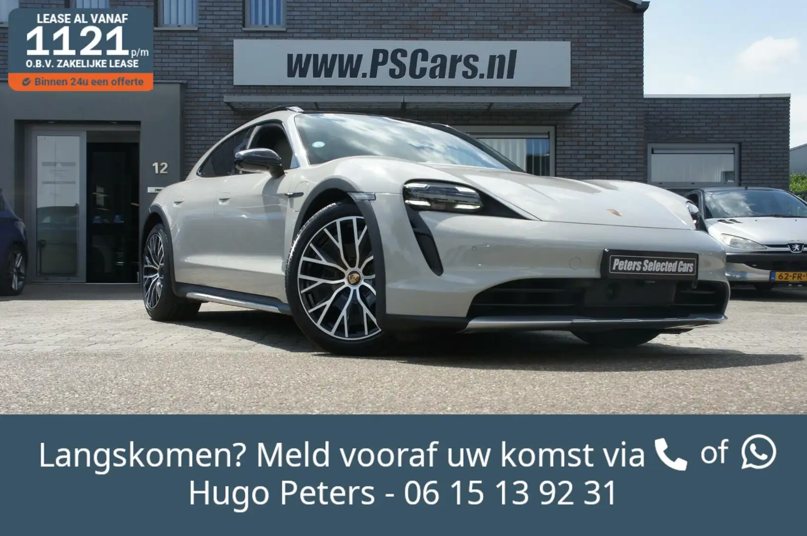 Porsche Taycan Cross Turismo 4S 571pk Acc|4wiel sturing|Pano 4S 9 Grijs - 1