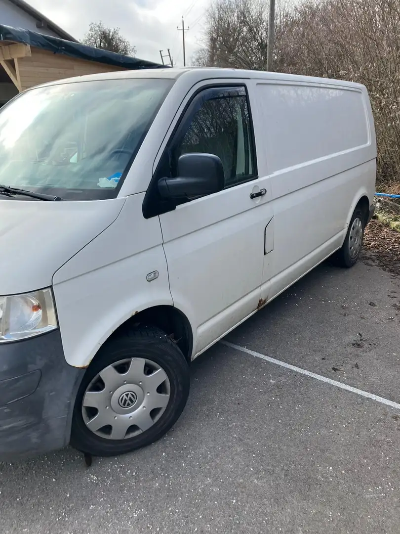 Volkswagen T5 Transporter LR 1,9 TDI Weiß - 2