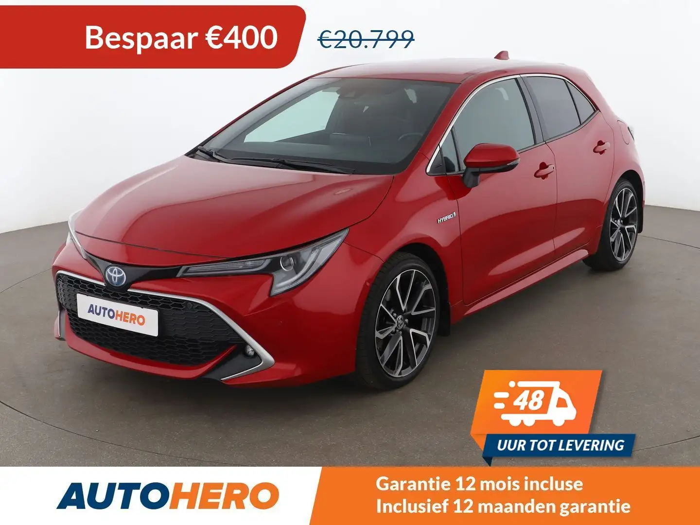 Toyota Corolla 2.0 Hybrid Lounge Kırmızı - 1