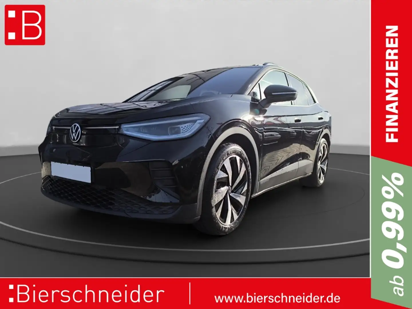 Volkswagen ID.4 Pro Perf 5-J-GAR NAVI AHK LED Schwarz - 1