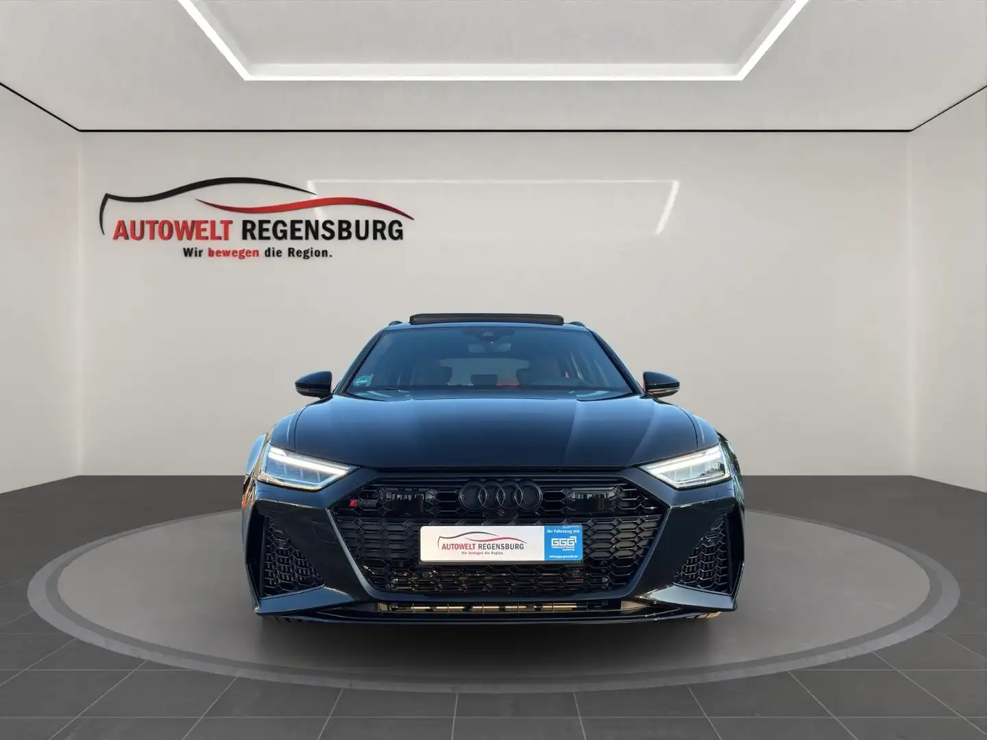 Audi RS6 4.0 TFSI PANO Dy*Paket 360K MEMORY Quattro Чёрный - 2
