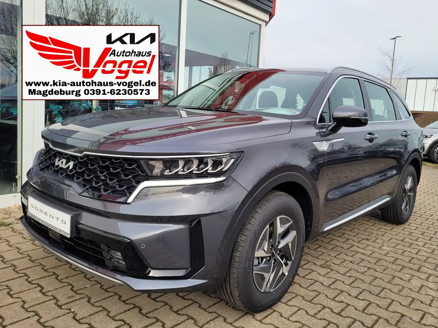 Kia Sorento 1.6T-GDI Hybrid 230 2WD OPF Aut. Edition 7 Grigio - 1